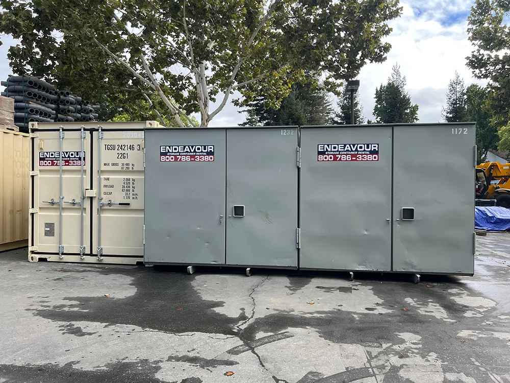 Endeavour Storage Containers Lined Up for Industrial Solutions in Contra Costa County, CA